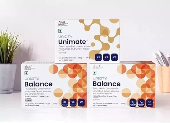 UNICITY FEEL GREAT PACK KIT, UNICITY BALANCE 60 SACHETS & UNIMATE 30 SACHET ____