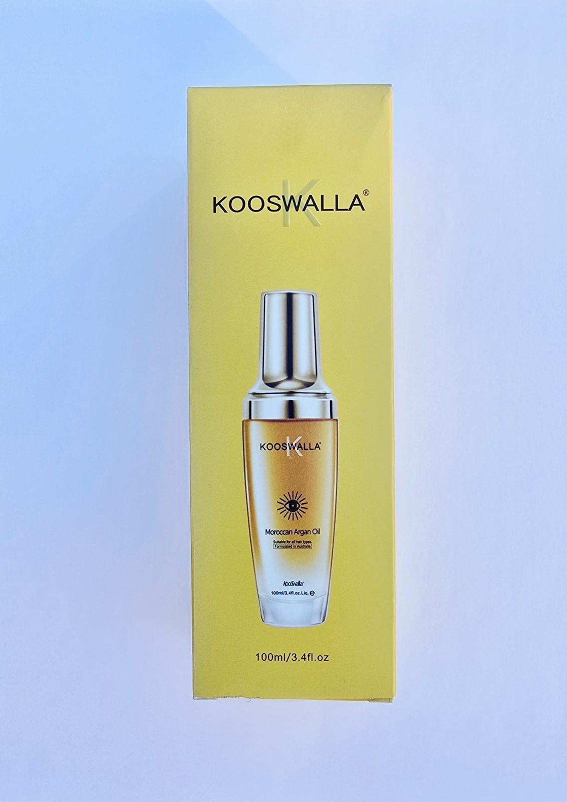 Kooswalla – Moroccan Argan Oil – 1.7oz – All Hair Types – Exp: May 2027