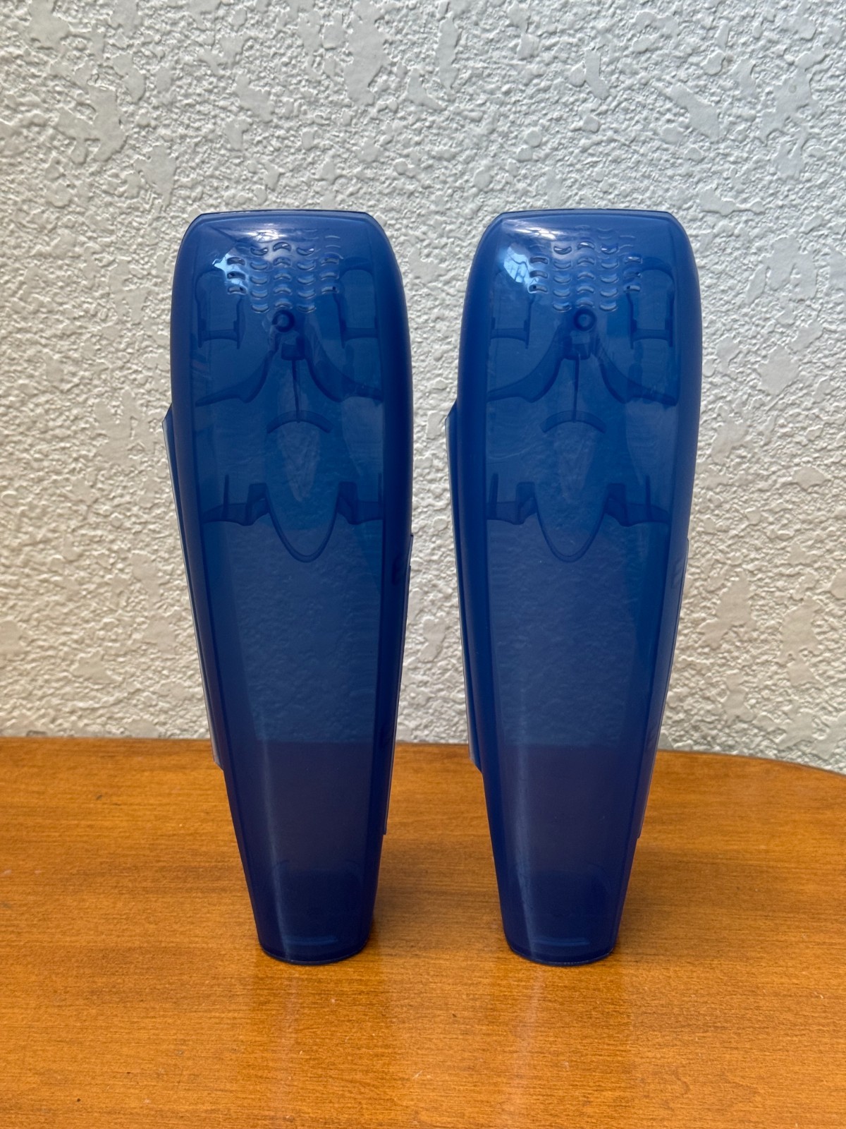 2X Oral-B Blue Hard Plastic Case Braun for Triumph Electric Toothbrush Travel