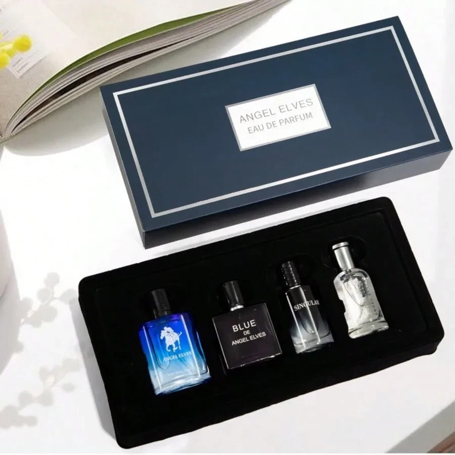 Men’s Perfume Gift Set 4pcs 120ml Long-Lasting Fragrance