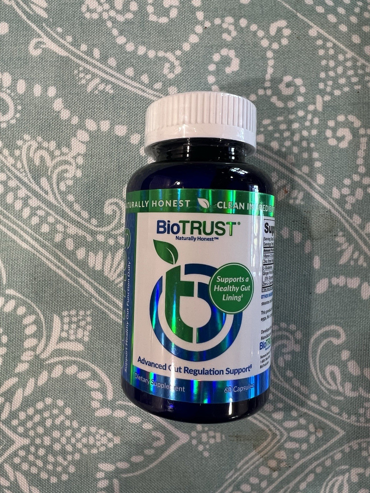 60ct BioTRUST GUT REG Advanced Probiotic & Gut Health Formula immune EXP 5/2025