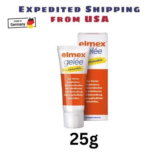 Elmex (25g) @ Cavity Care Dental Hygiene Once a Week Ships from USA