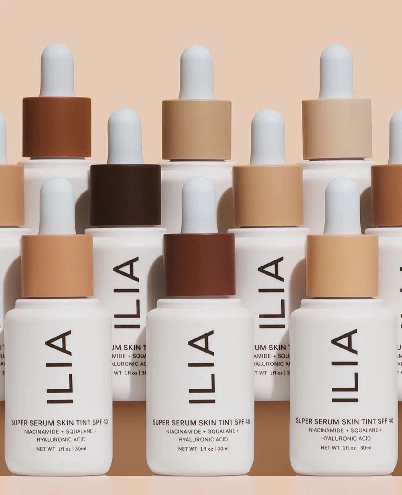 ILIA Super Serum Skin Tint SPF40 – Various Shades / Free & Fast Ship 100% Fresh