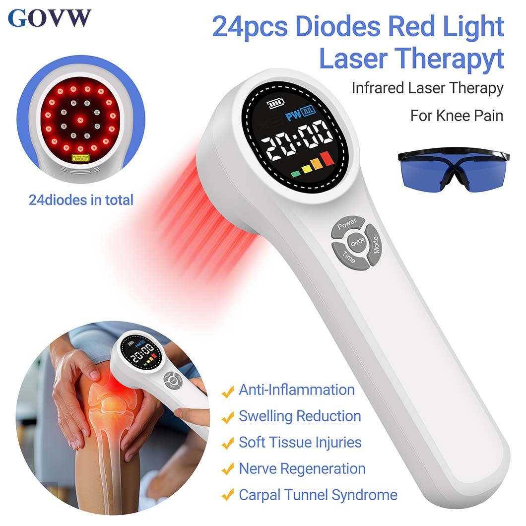 Handheld LLLT Cold Laser Therapy Device 660nm 810nm 980nm Human Pain Relief Home