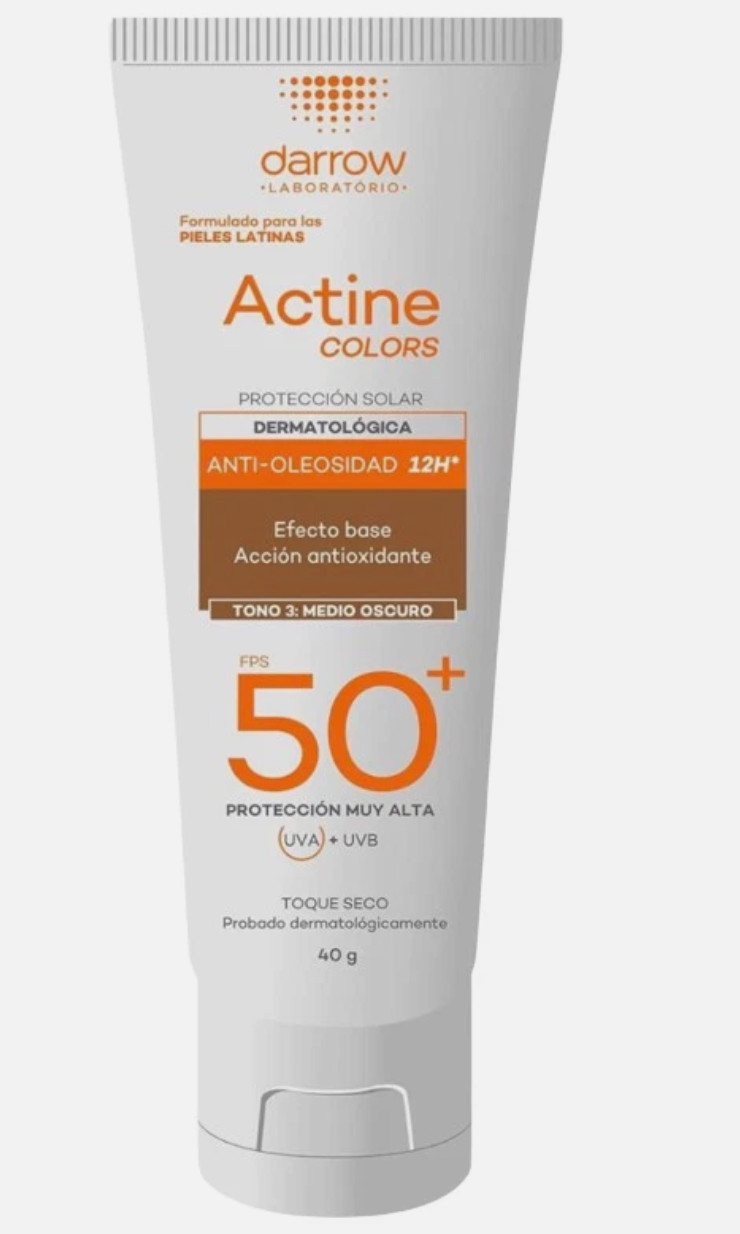 Darrow Actine Colors SPF 50+ Tone:3 – Medium Dark, 40 g