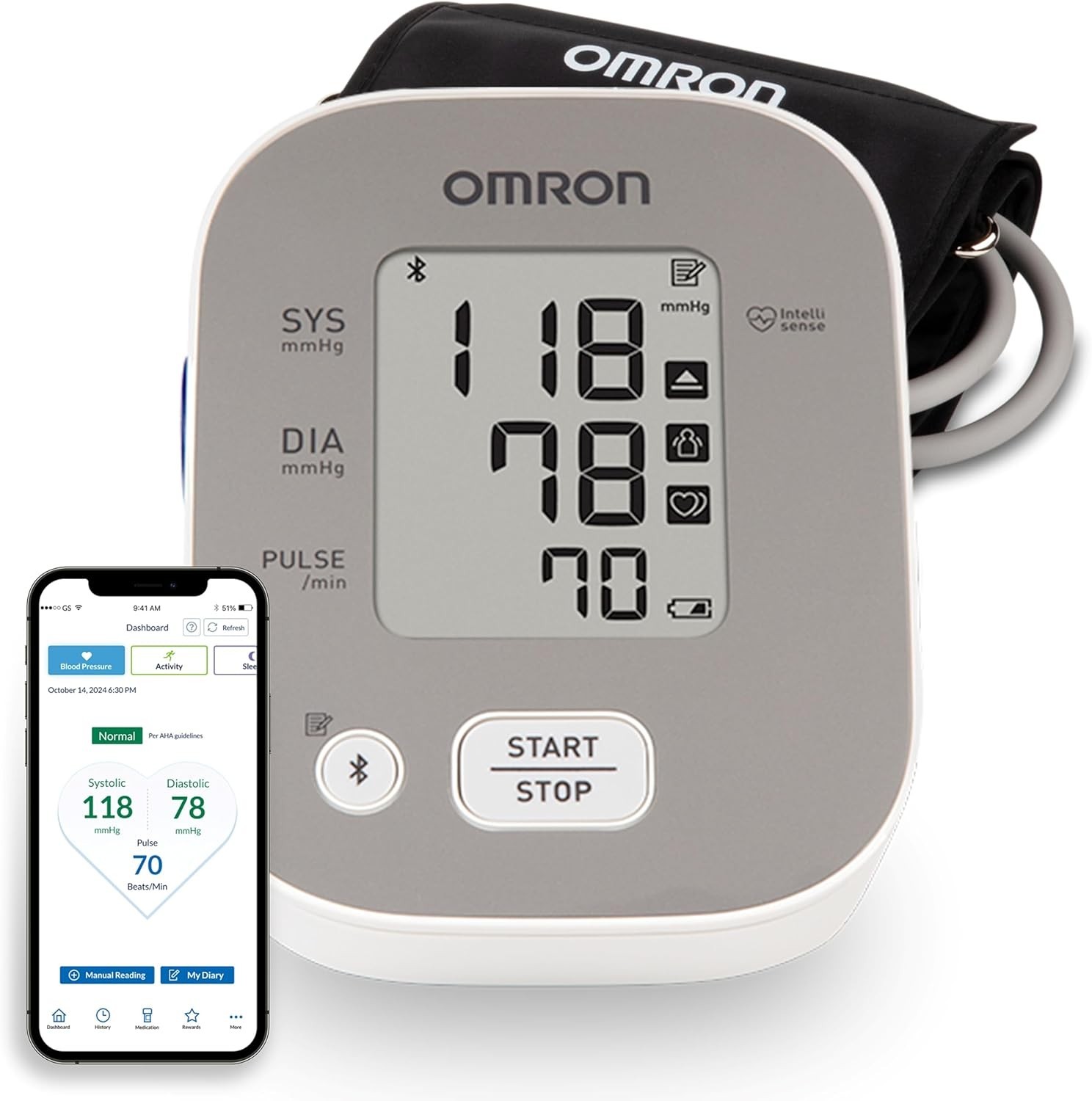 Clinically Validated Blood Pressure Monitor with Irregular Heartbeat Detection