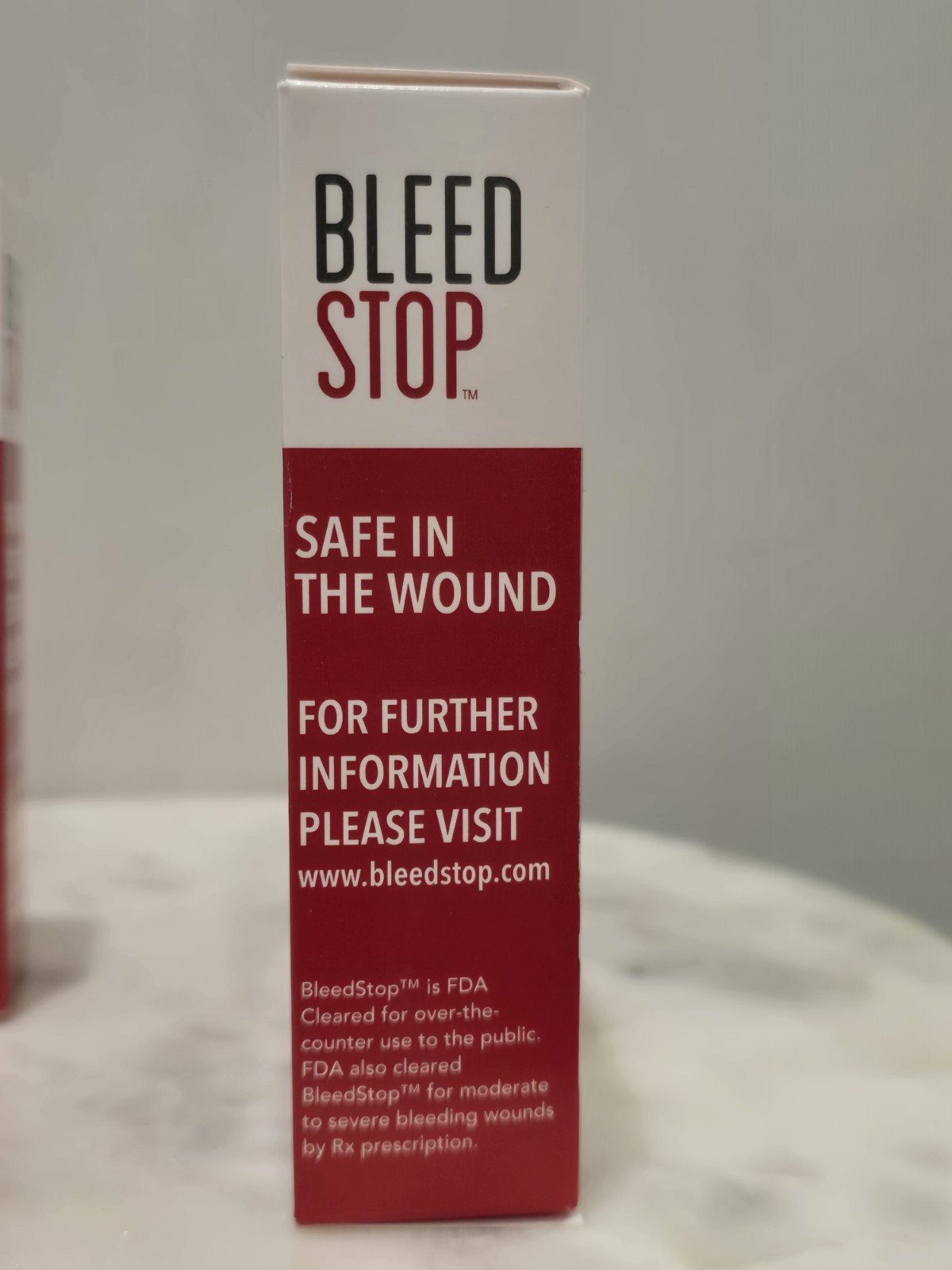 (x2)-BleedStop Minor Cuts to Severe Bleeding Wounds 3 Powder Packs EXP 12/2030