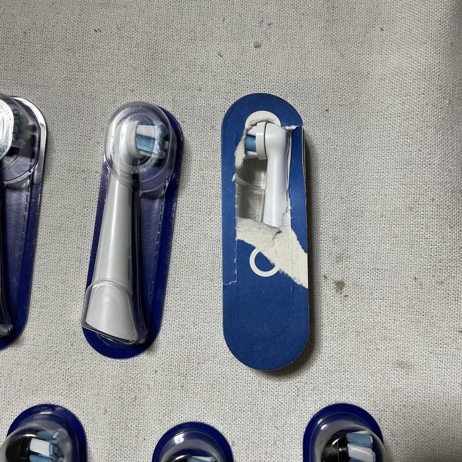 Oral-B iO Deep Clean Replacement Toothbrush Head 9-count (1 Opened Box) A12