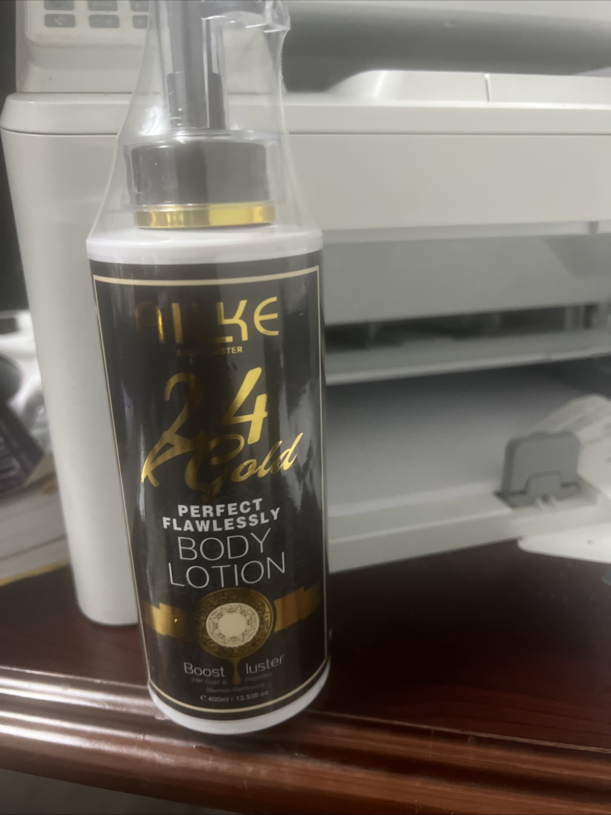 AILKE BOOST LUSTER Booster 24 GOLD AILKE AILKE FLAWLESSLY SET BODY LOTION 200ML