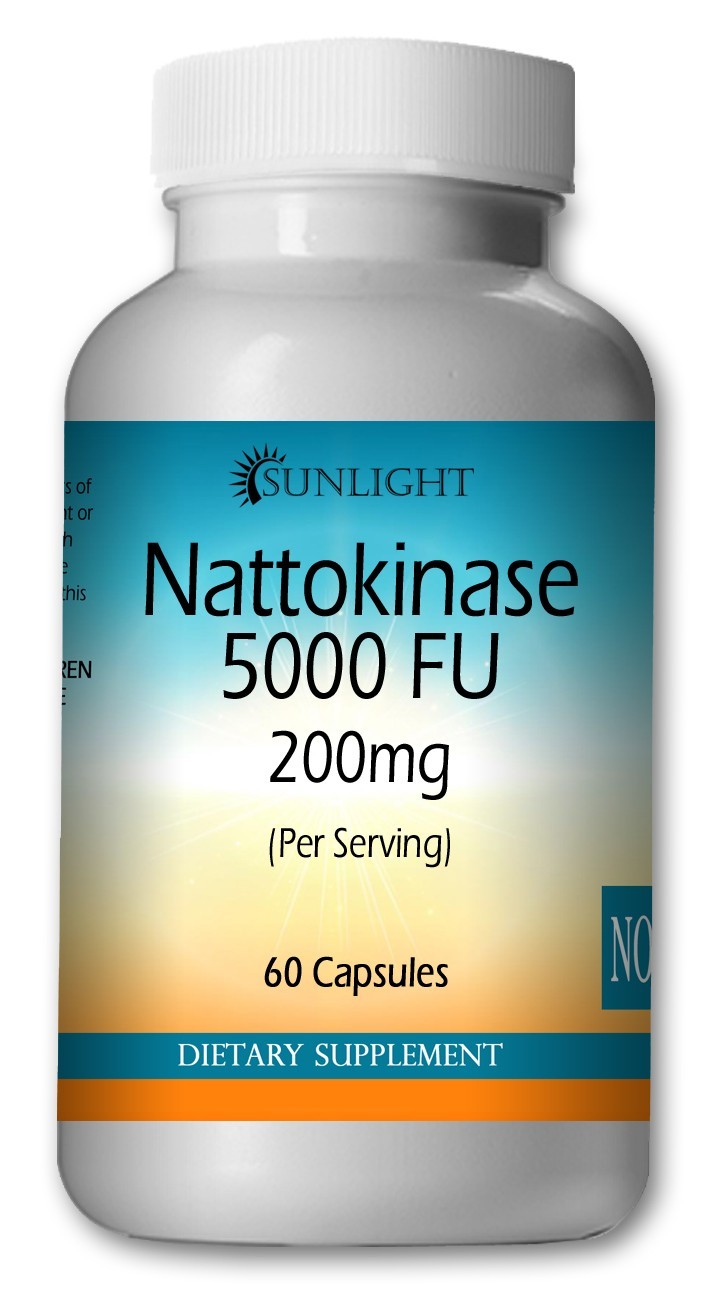Nattokinase Capsules 5,000FU Natto Caps 5,000 FU | 200mg – Extra Strength.