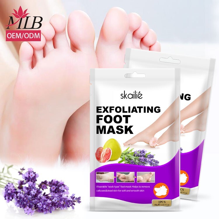 Foot Peel Mask, Exfoliator Peel Off Callus-Baby Soft Smooth Touch Feel 1PG(SALE)