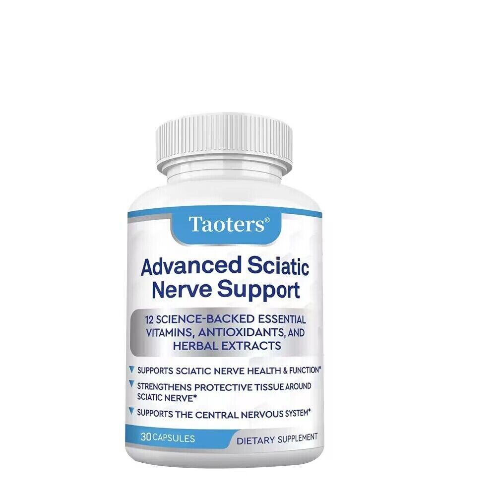 Taoters Advanced Sciatic Support 12 Science Essential Maintain Myelin 30-120Caps