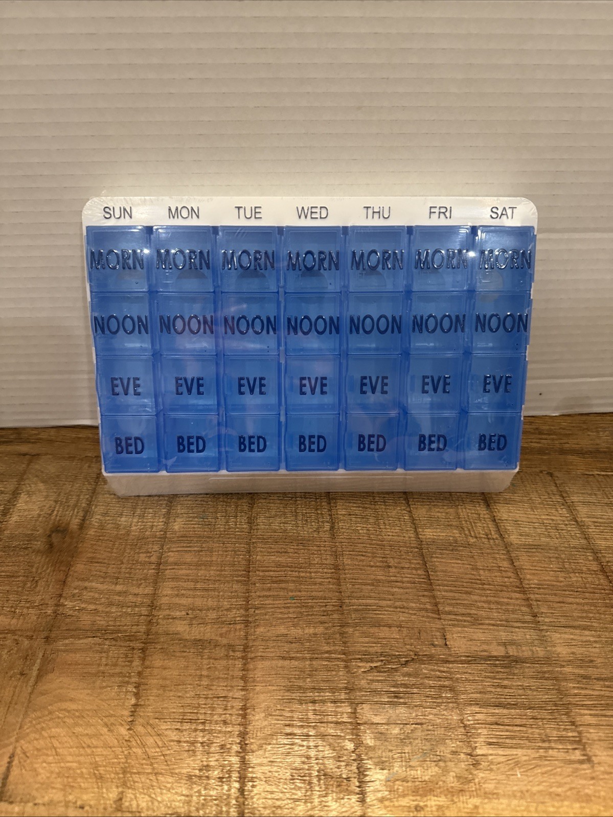Pill Tray-APEX Medi Tray 7-Day 4-Times-Per-Day Pill Organizer Large New Sealed