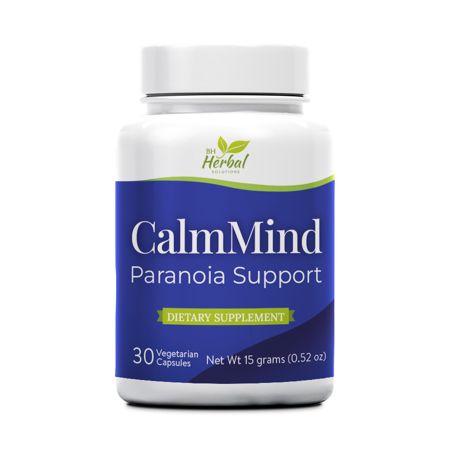 CalmMind Paranoia Herbal Support Supplement