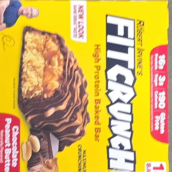FitCrunch High Protein Baked Bar, Chocolate Peanut Butter Protein Bar