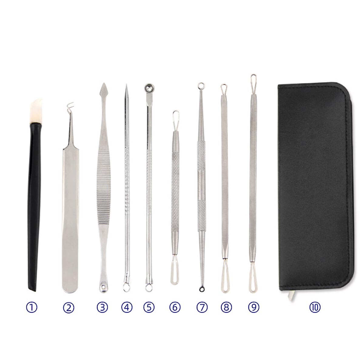 Portable Acne Removal Kit Easy to Use Face Cleansing Blackhead Extraction Tool