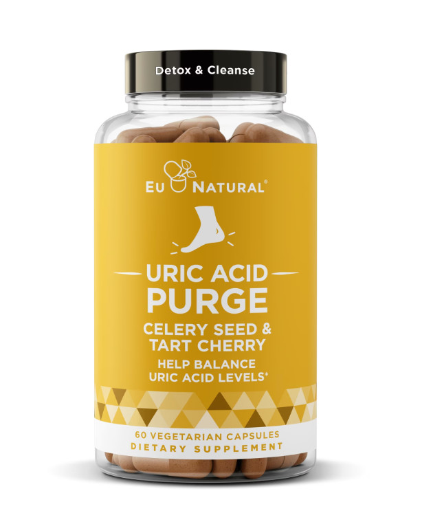 Purge! Uric Acid Flush Detox Cleanse Joint Support & Active Mobility Tart Cherry