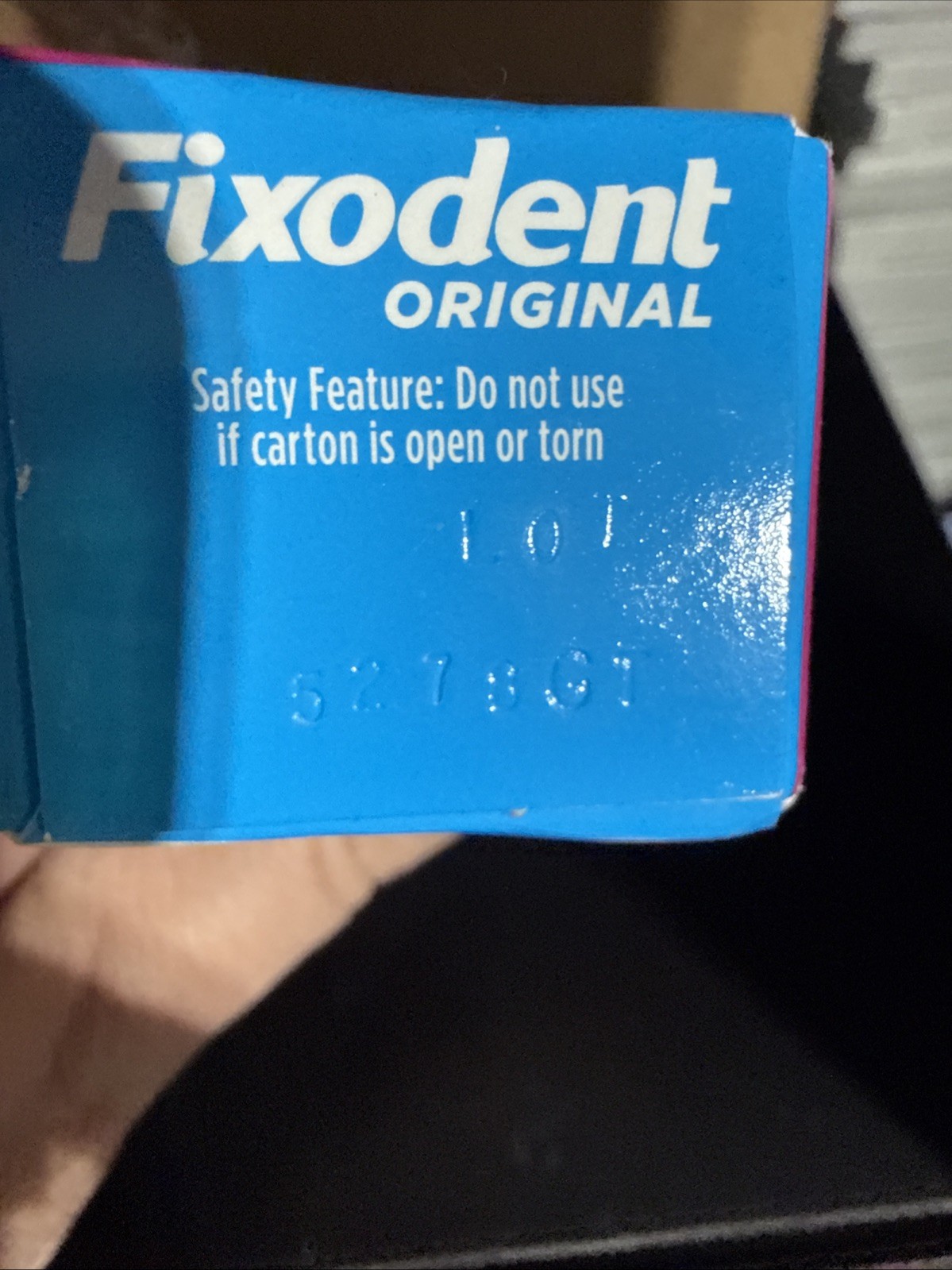 FIXODENT COMPLETE DENTURE ADHESIVE CREAM ORIGINAL 2.4 OZ
