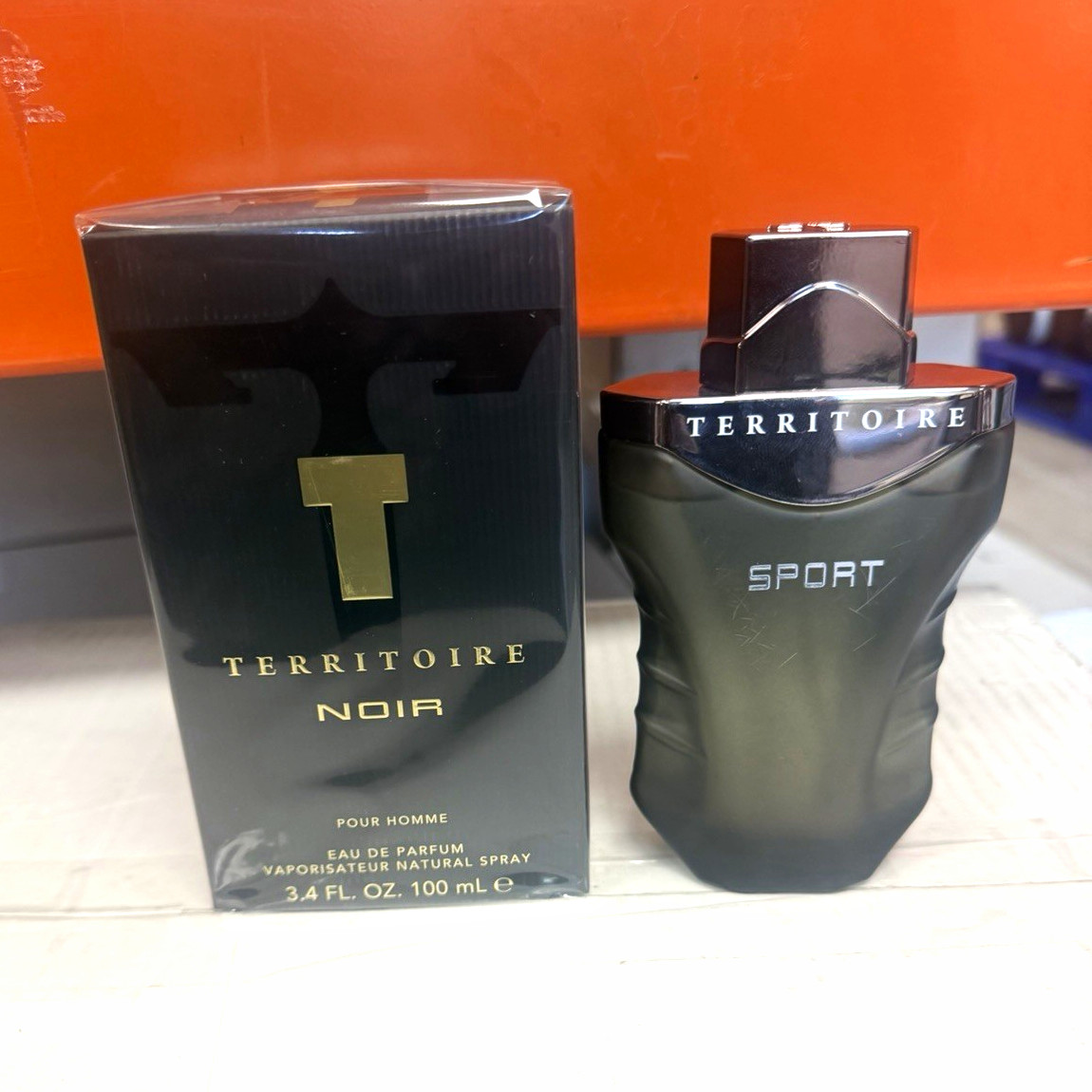 Territoire Noir Eau de Parfum Spray Regular Size 3.4 fl oz / 100 mL