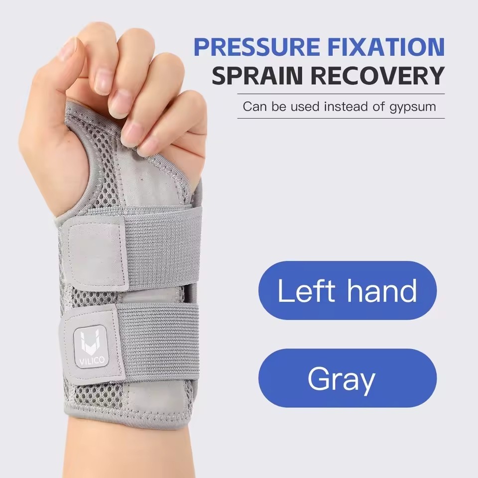 NEW Wrist Brace for Carpal Tunnel – Adjustable Night Support Brace with Splints