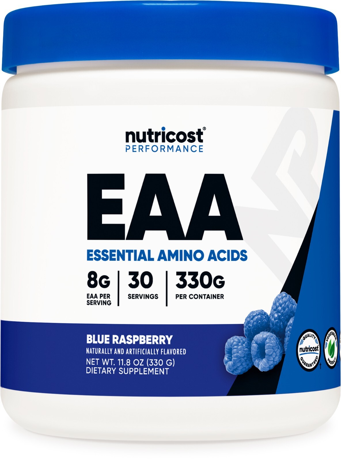 Nutricost EAA Powder 30 Servings (Blue Raspberry) – Essential Amino Acids