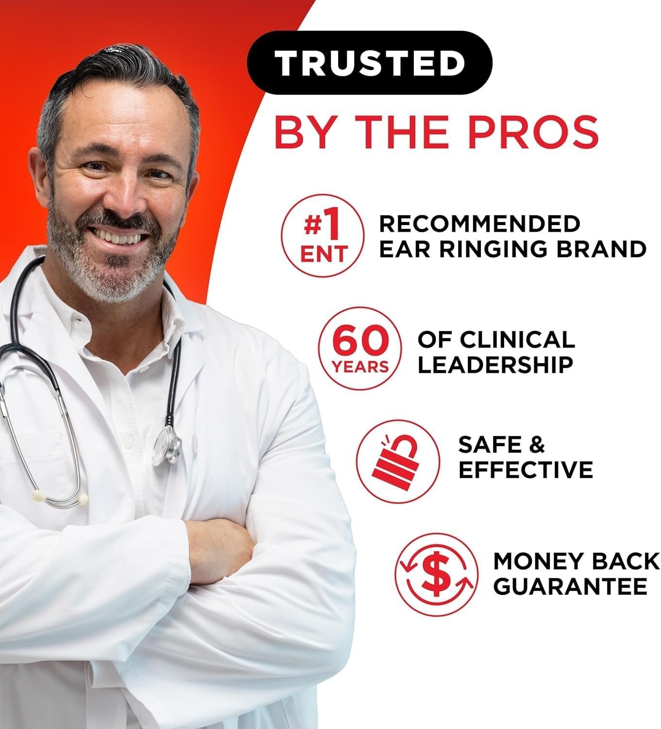 Lipo Ear Ringing Support Caplets – Natural Inner Ear & Circulation Aid with L…