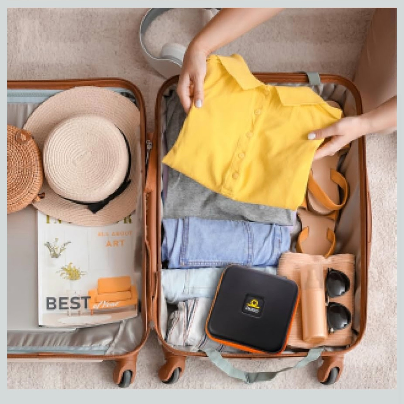 Dario Smart Blood Glucose Monitor Kit Google Play Apple and Carrying Travel Case