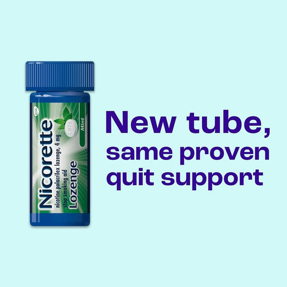 Nicorette Lozenge- Nicotine mint Lozenges to Stop Smoking, 2 mg, Mint Flavor – 1