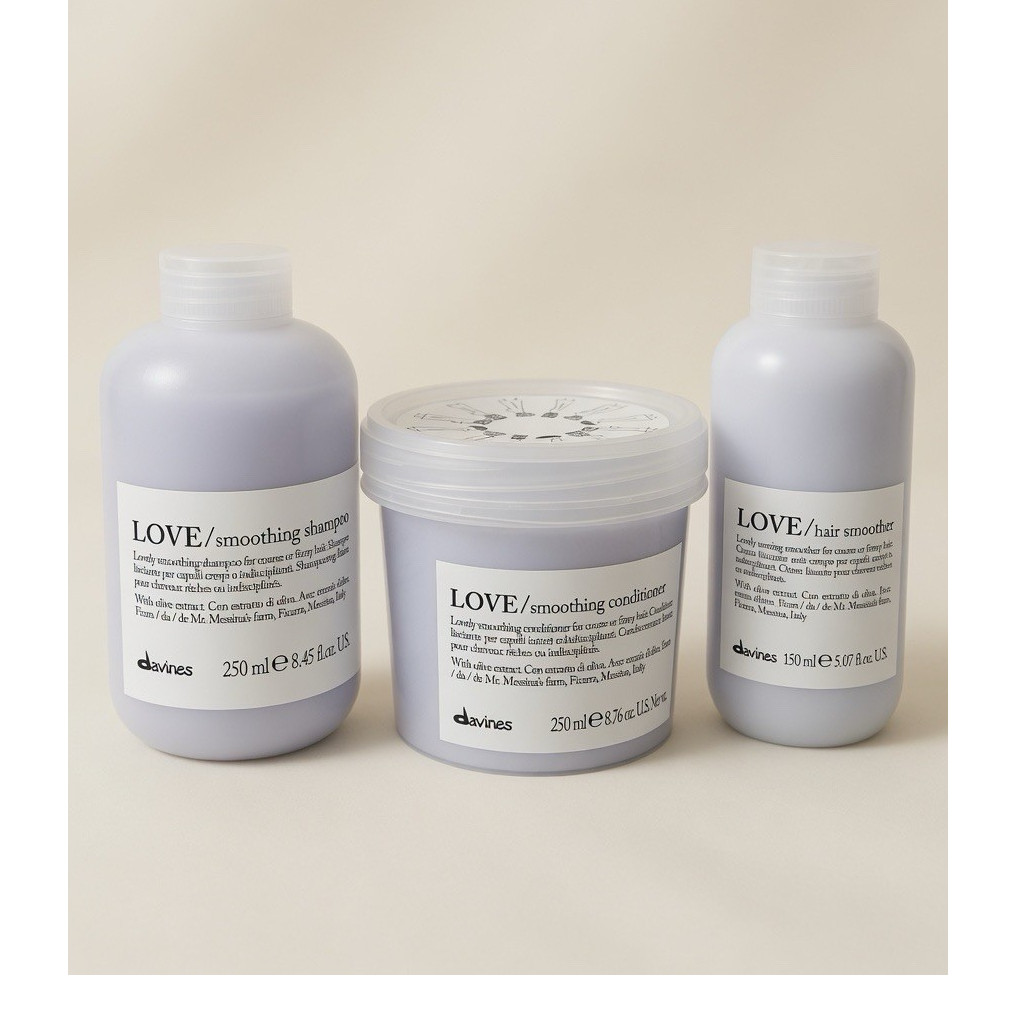 Davines LOVE Smoothing Shampoo Set