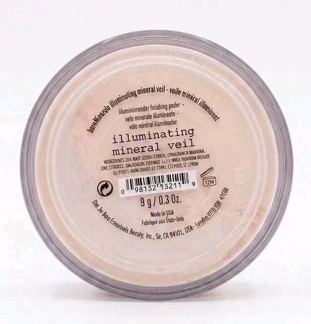 Bareminerals Minerals Illuminating Mineral Veil Finishing Powder 9g Loose Powder