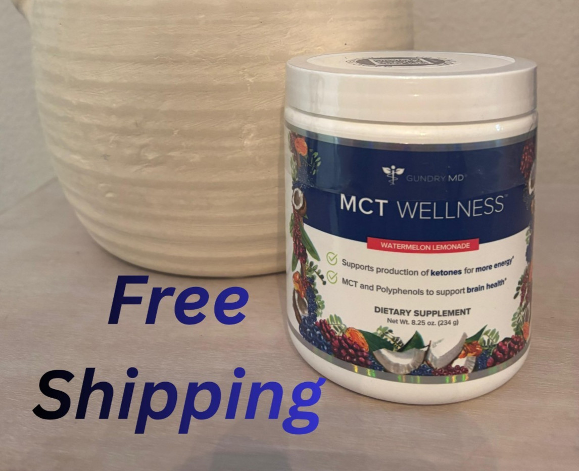 Gundry MD MCT Wellness Watermelon Lemonade 8.25 oz Dietary Supplement 1 Ct