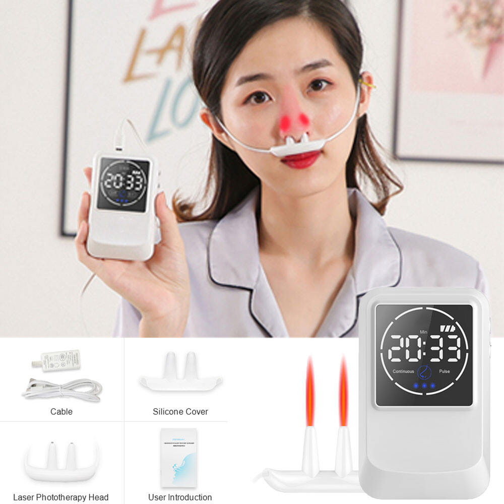 KTS LLLT Nasal Laser Device, Sinusitis Rhinitis Parosmia Allergy Treatment