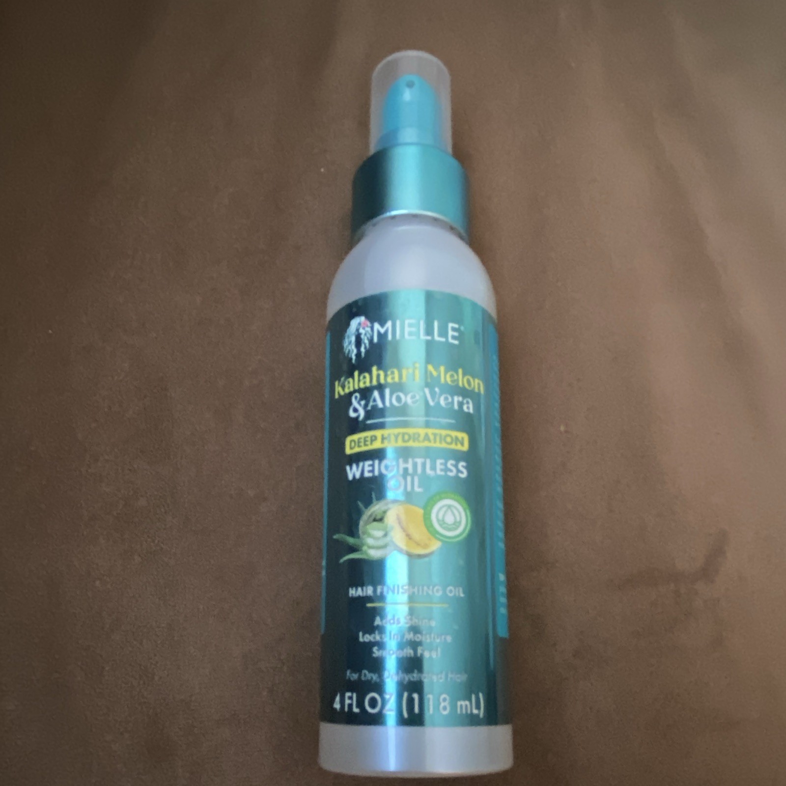 Mielle Kalahari Melon & Aloe Hair Finishing Oil Silicone Free 4 fl oz 118 mL