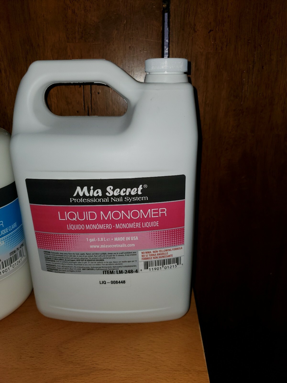 Mia Secret Monomero liquido one gallon Monomer Nail Liquid