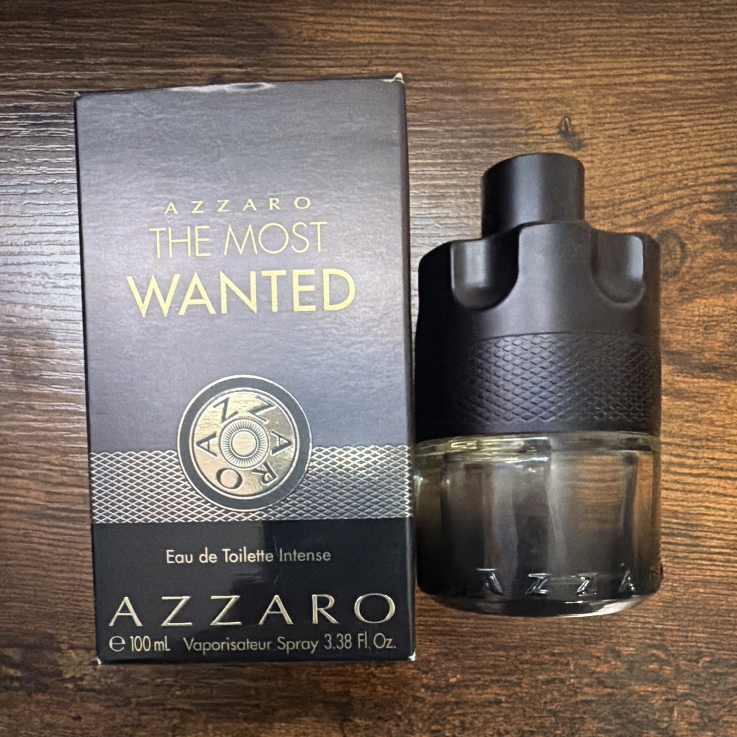 Azzaro The Most Wanted EDT Intense Spray 3.38 fl oz w/ Box
