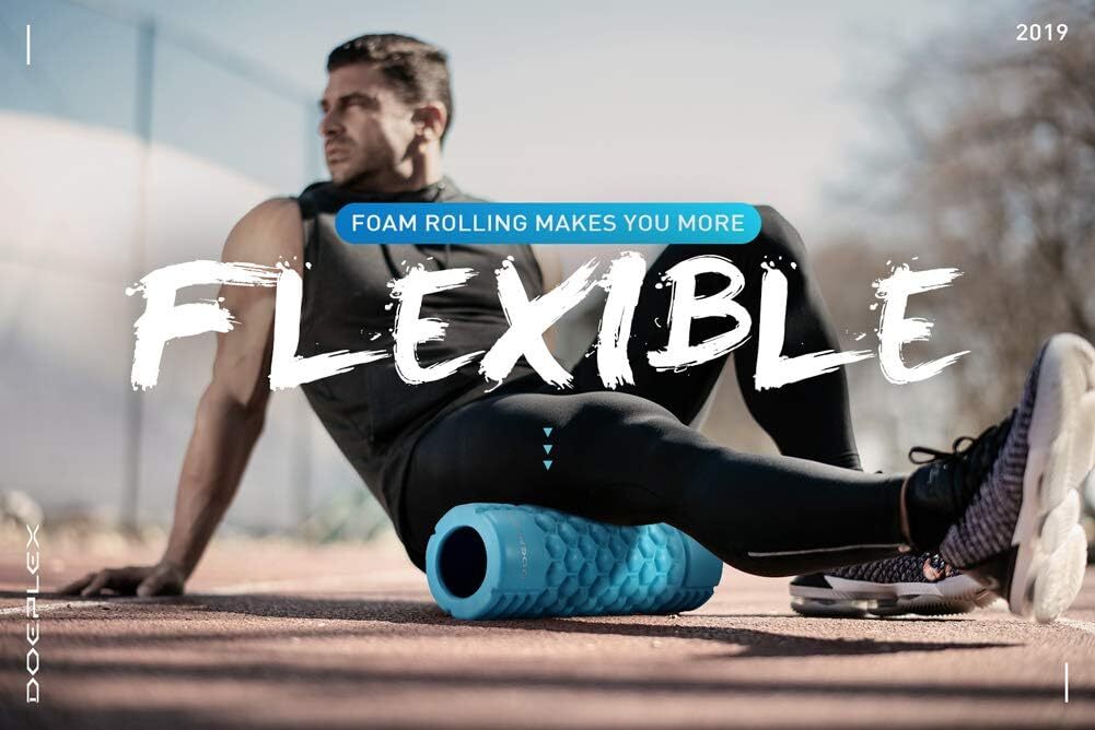 Doeplex Foam Roller New Density Deep Tissue Muscle Massage Health Recovery Tools