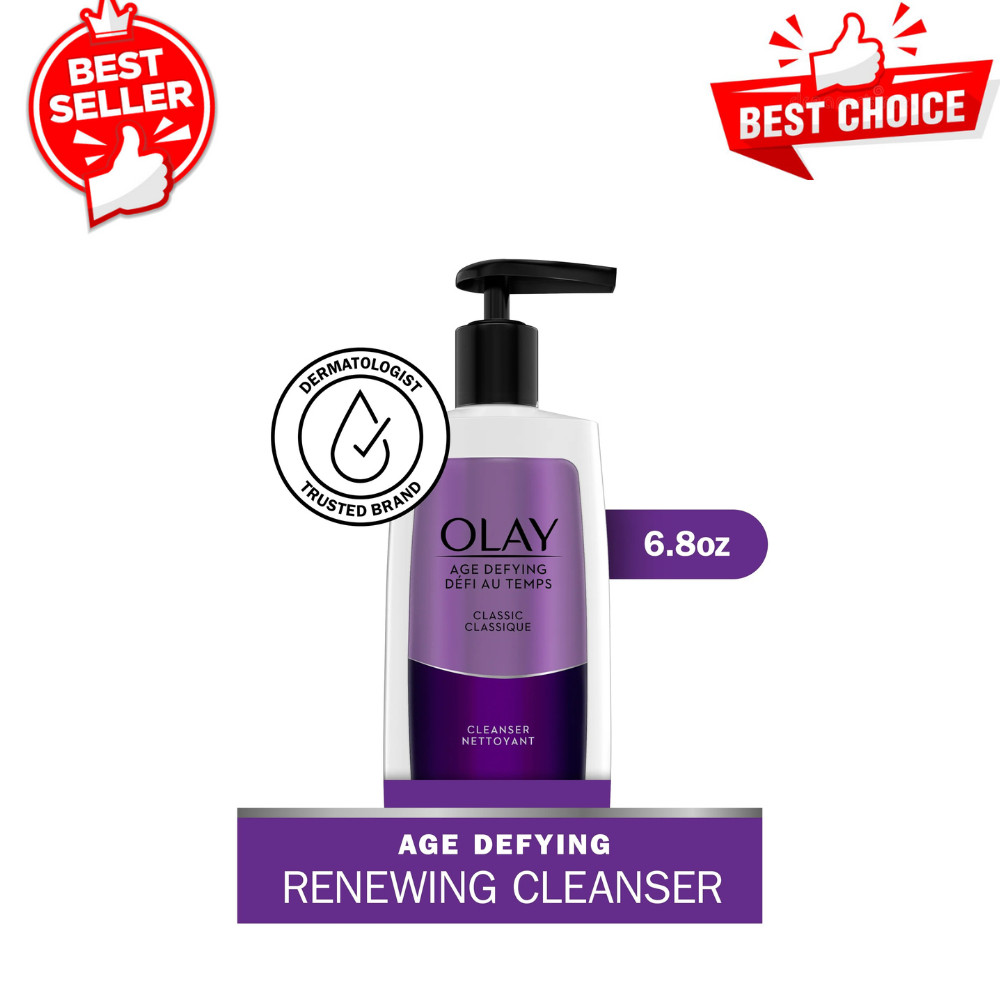 Olay Age Defying Classic Facial Cleanser With Hydrating Conditioners, 6.8 Oz