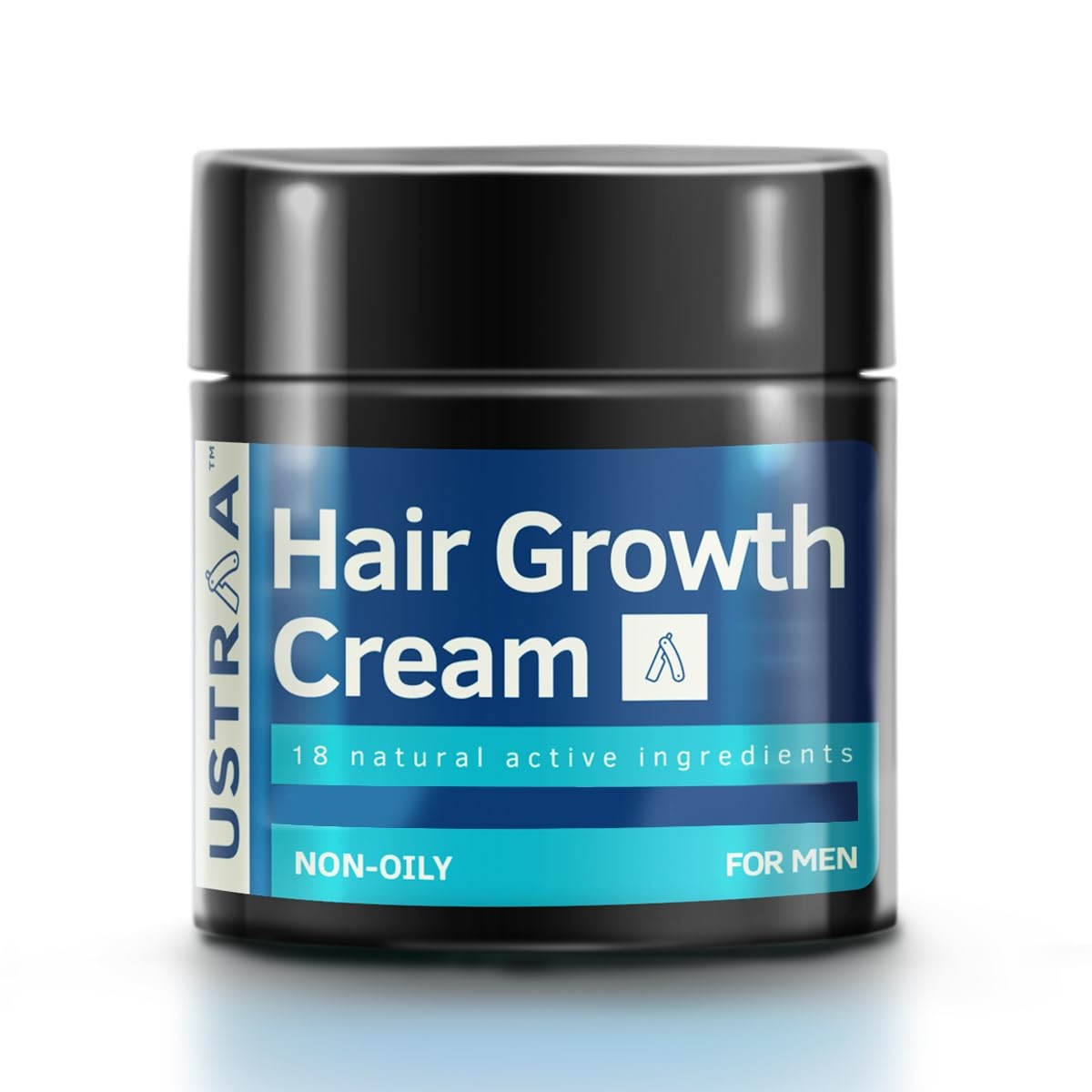 USTRAA Hair Growth Cream with Onion Extract Neelbhringadi & Black Seed Oil 100gm