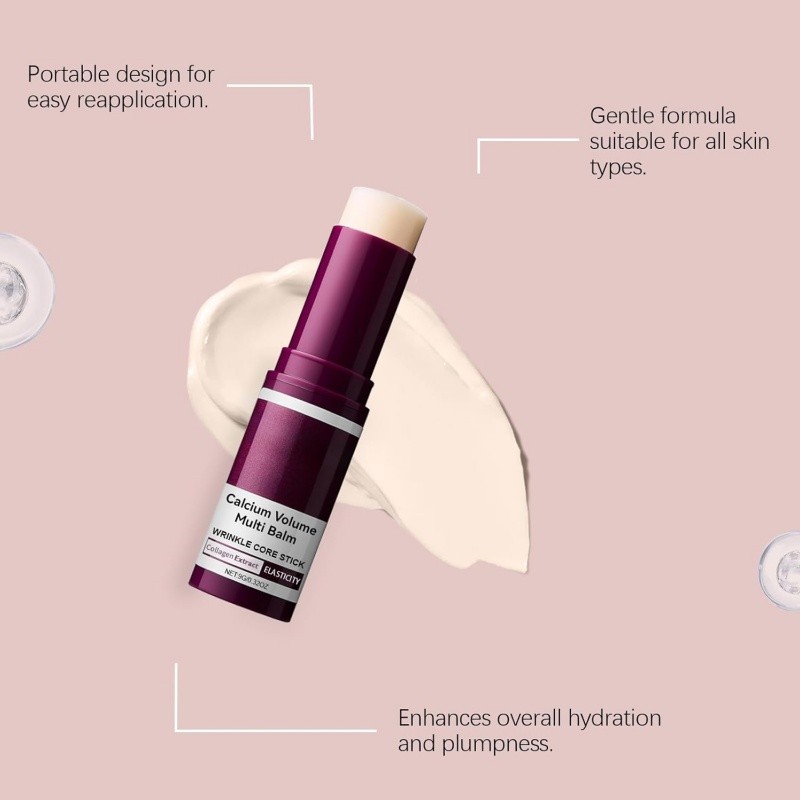 2PCS Dr.Melaxin Cemenrete Calcium Multi Balm – Anti Wrinkle Face Eye Stick