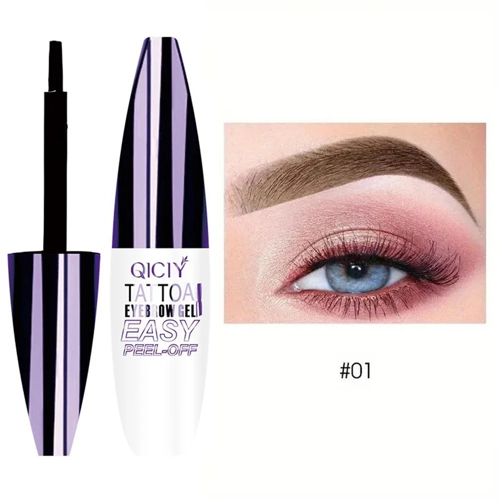 Tattoo Peel-Off Semi-Permanent Brow Tint Waterproof Long-Lasting Eyebrow Gel