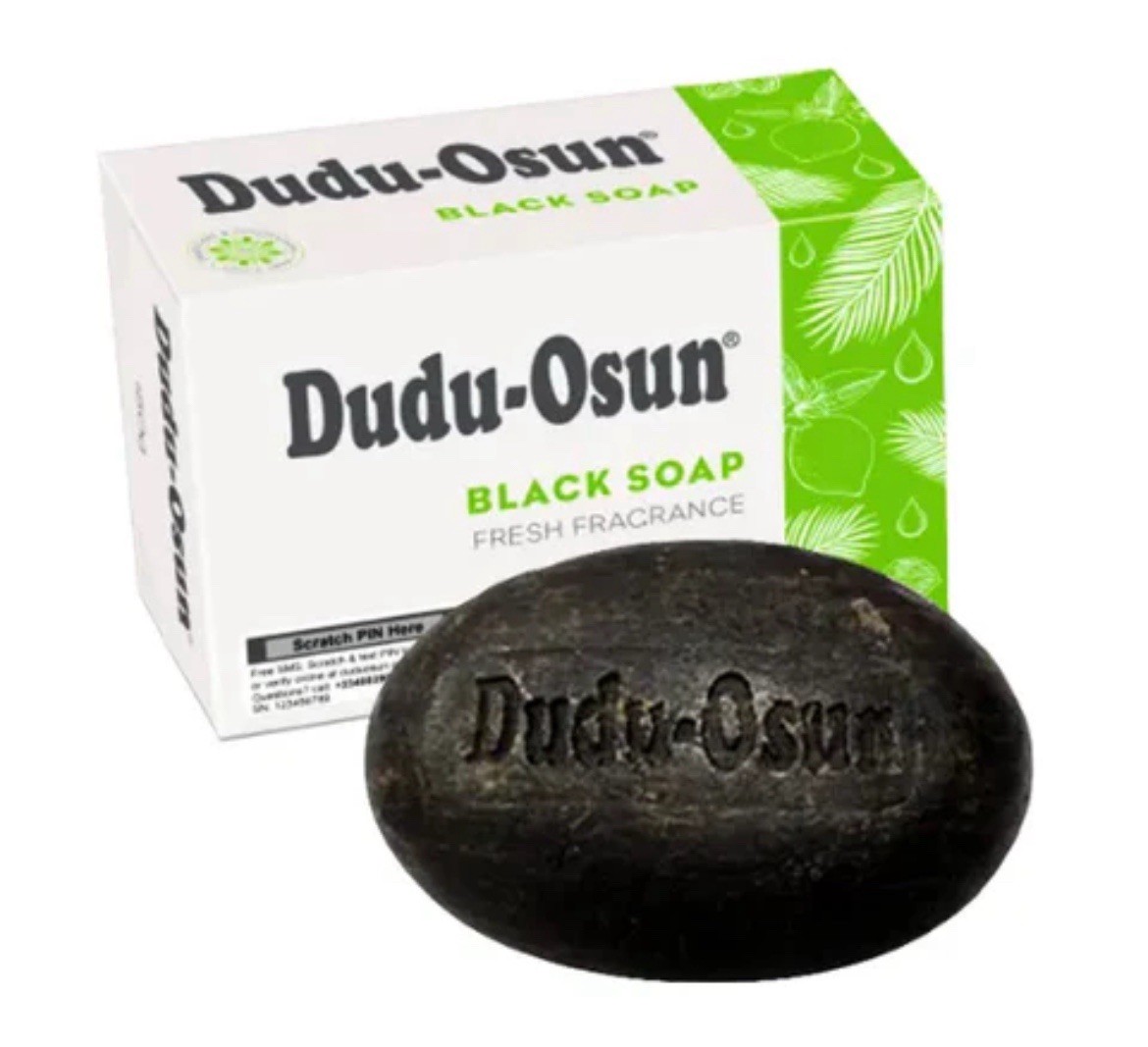 Dudu Osun African Black Soap by Tropical Naturals Dermatologist Tested 5.2 oz