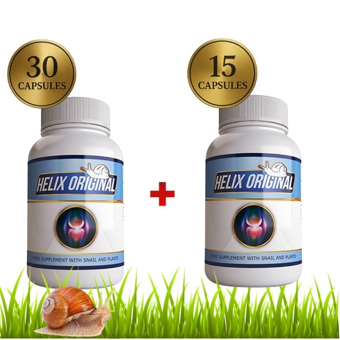 Helix Original 30 + 15 Capsules – Joint & Mobility Support – Made in Spain