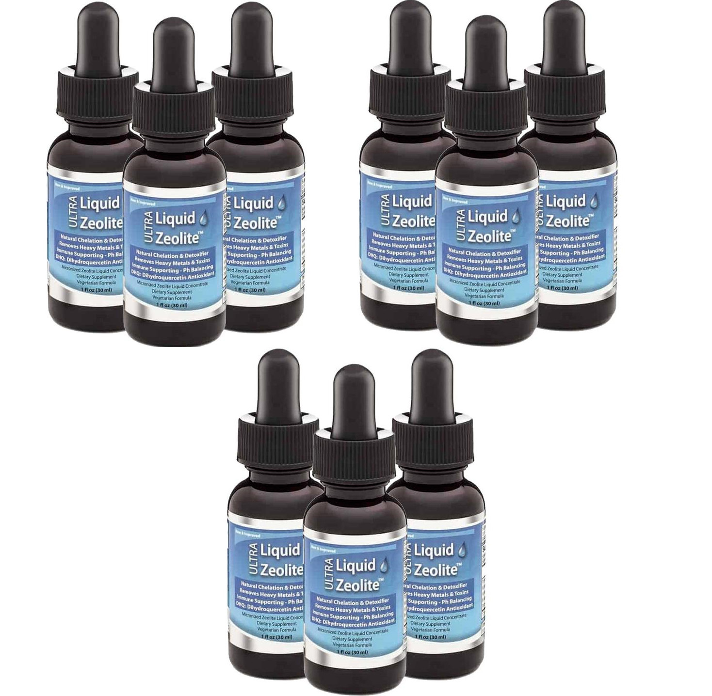 MEMORIAL DAY WEEK-END SALE – BUY 6 GET 3 FREE – Liquid Zeolite Liquified DETOX