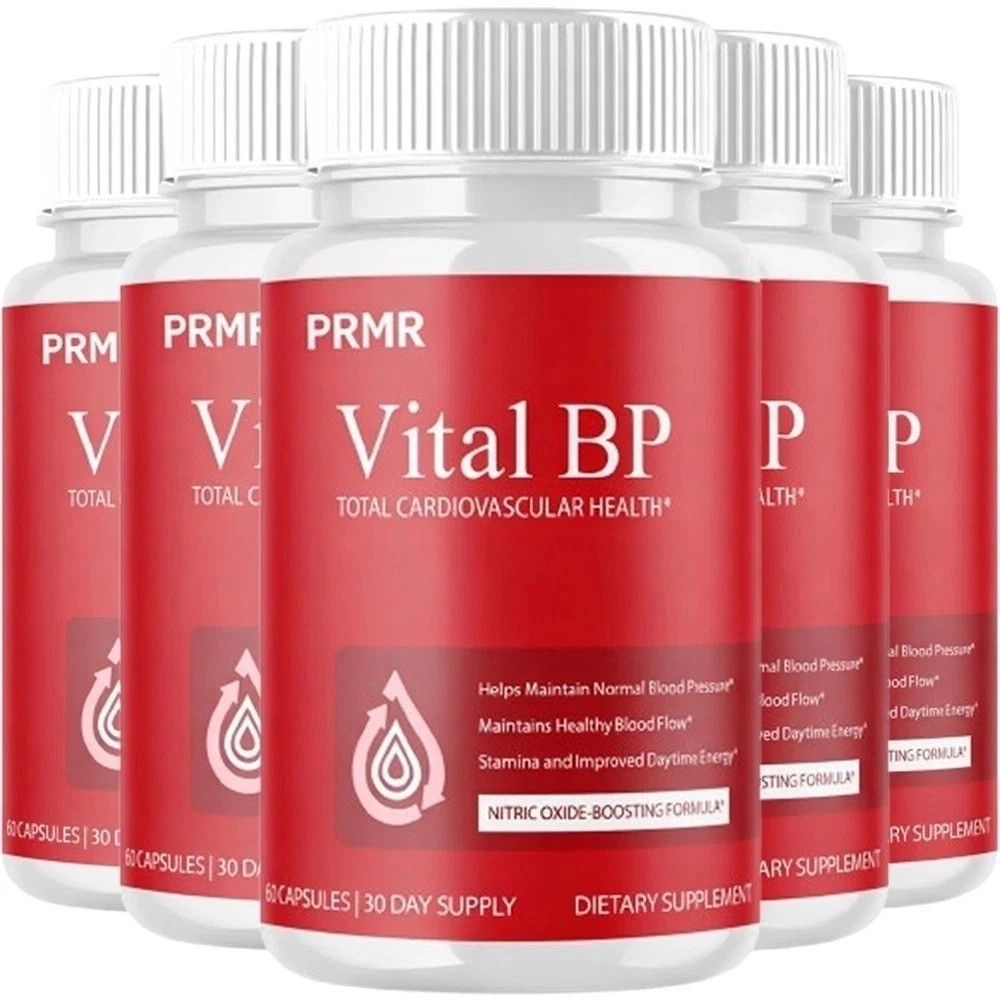 (5 Pack) Vital BP Advanced Blood Support Vitamin Formula VitalBP – 300Capsules