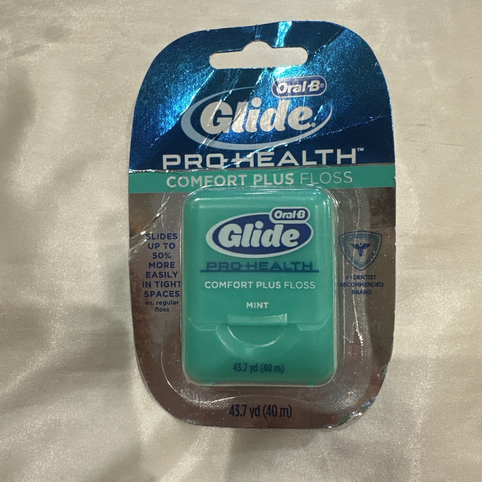 Oral B Glide Pro Health Comfort Plus Dental Floss Mint 43.7 yd Original Version