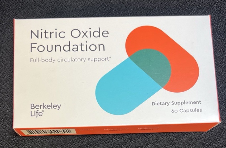 Berkeley Life Professional Nitric Oxide Foundation (60 Cap) EXP 01/2027
