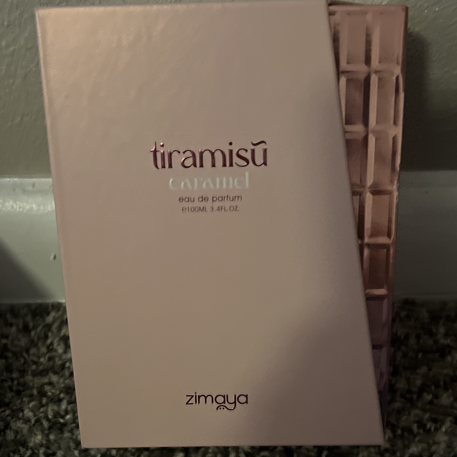 Zimaya Tiramisu Caramel Eau de Parfum Spray 3.4 fl oz / 100 ml