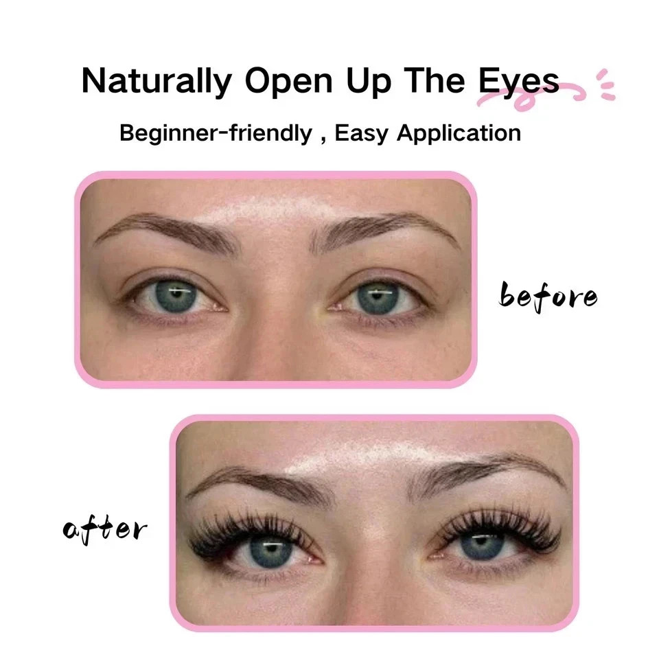 False Eyelashes 20 Pairs Wispy Lashes Faux Mink Lashes 14Mm 3D Fluffy Cat Eye la