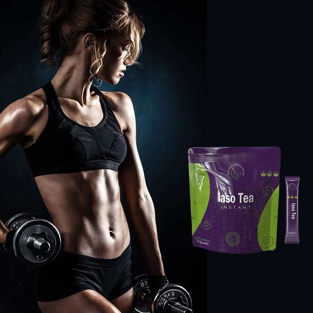 TBM instant IASO TEA- 2bags of 50 sachets Detox for weight loss EXP:12/20/26