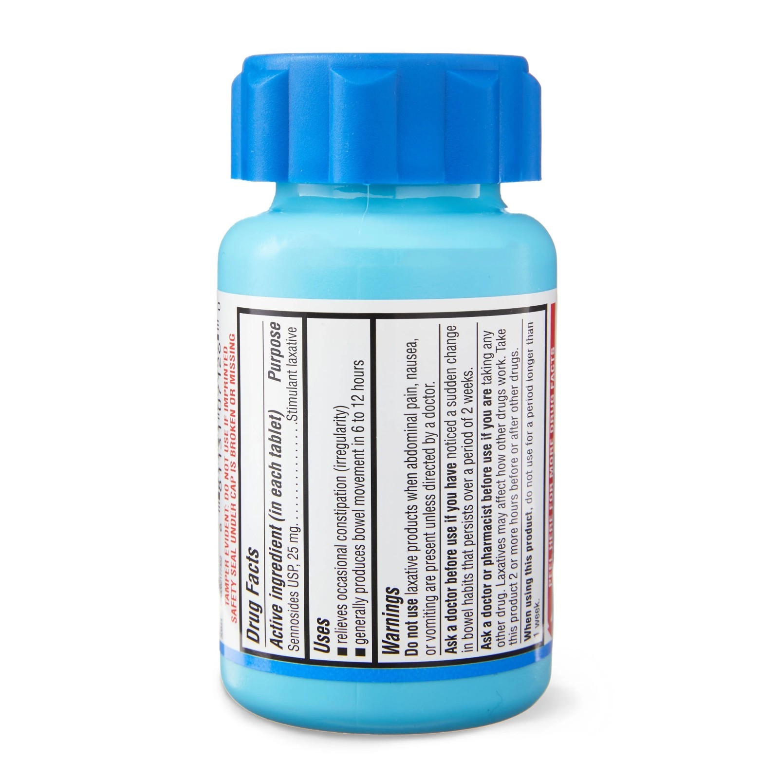 Equate Maximum Strength Sennosides USP Laxative Tablets 25 mg 90 Count, 1 Pack